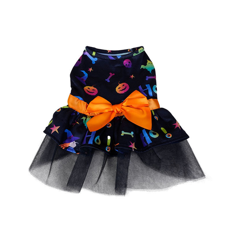 Halloween Skull Dress for Dogs, view 2