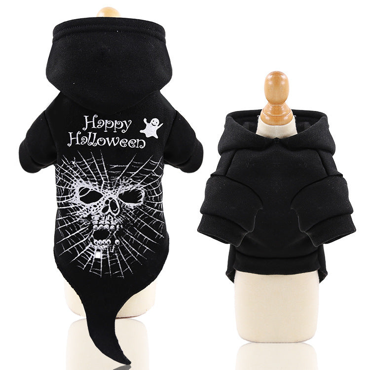 Halloween Skull Hoodie for Dogs, view 3