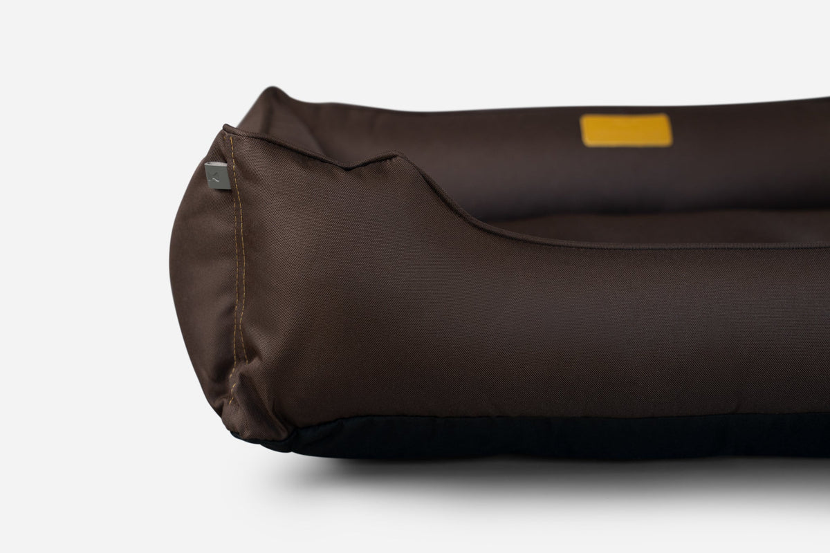 Waterproof Sleeper Dog Bed, Brown
