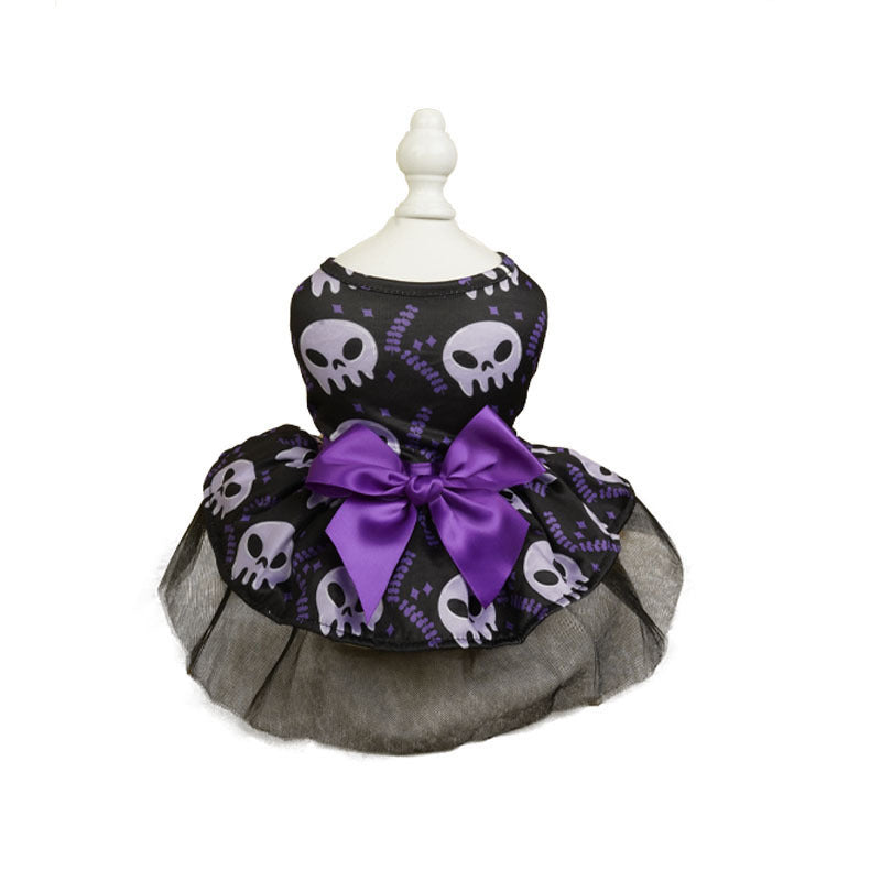 Halloween Skull Dress for Dogs, view 3
